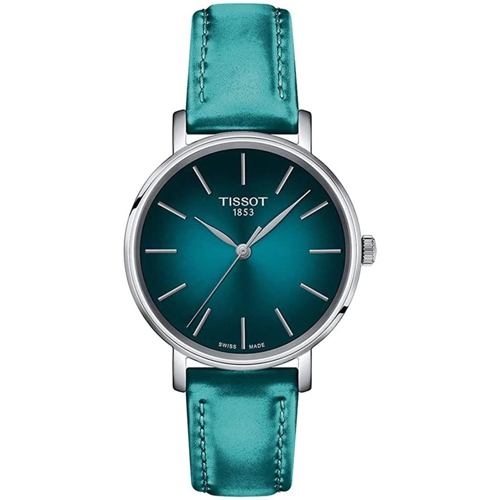 Tissot TIssot Women's Everytime Teal Dial Watch 1