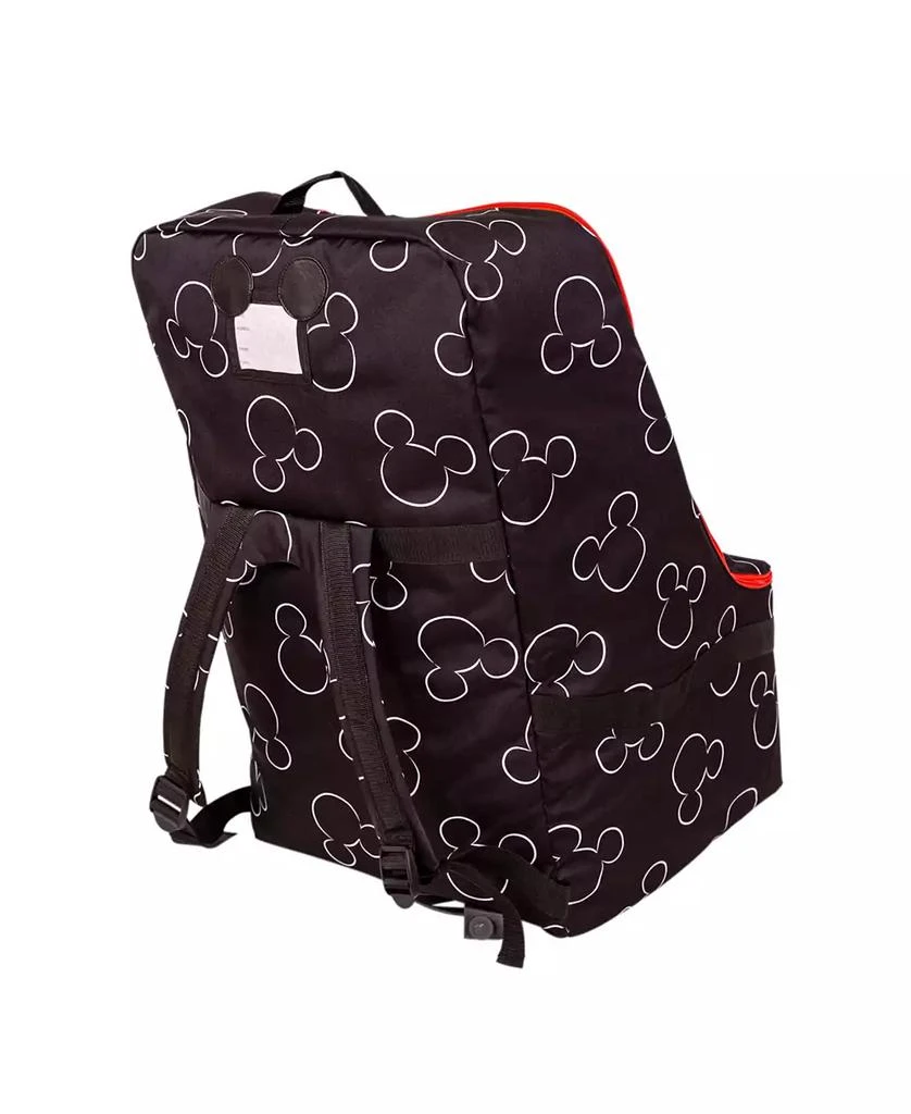 J L childress Disney Baby Ultimate Padded Backpack Car Seat Travel Bag, Mickey 4