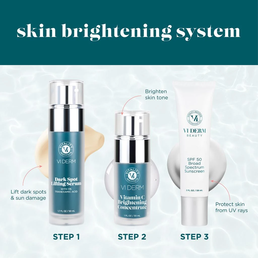 VI Derm VI Derm Skin Brightening 3-Piece System 2