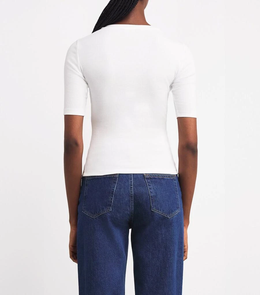 ME+EM Cotton Buttoned Top 4
