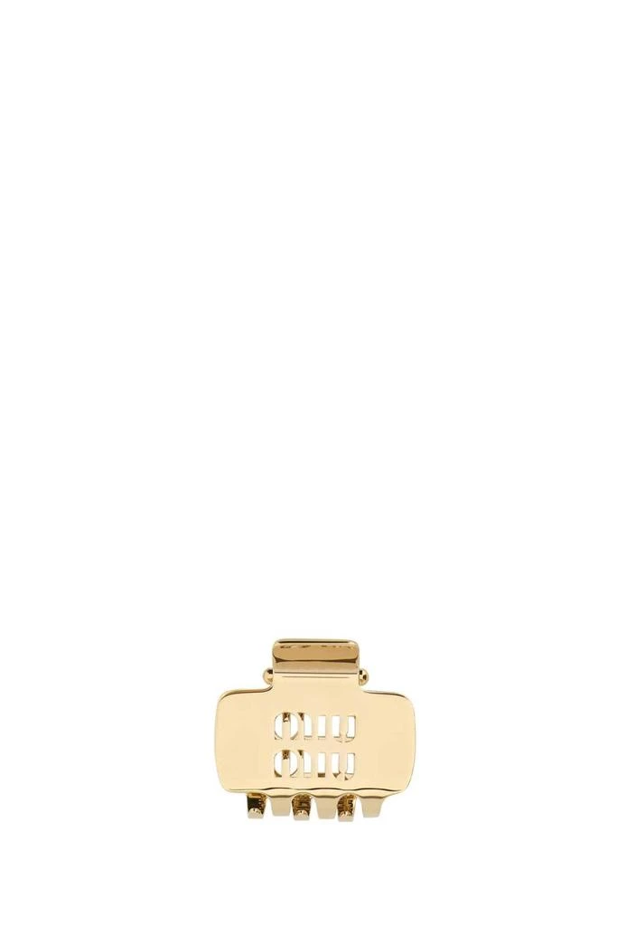 Miu Miu Miu Miu Logo-Detailed Hair Clip 1