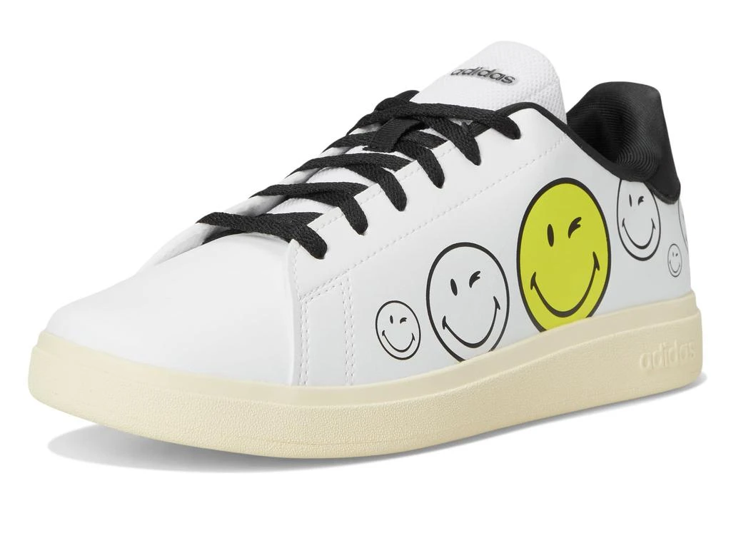 Adidas Smiley World Advantage Sportswear Shoes (Big Kid) 7