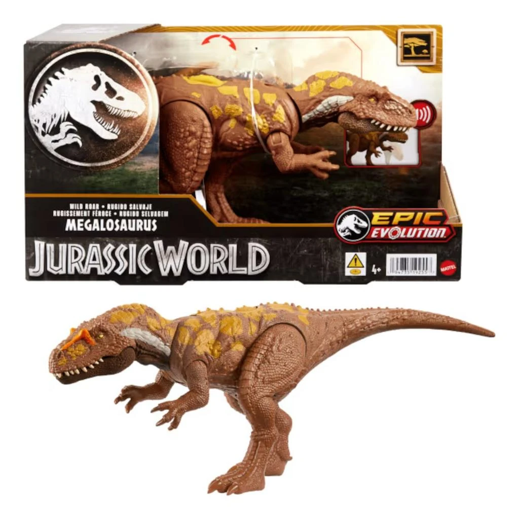 undefined Jurassic World Wild Roar Megalosaurus Dinosaur Toy 1