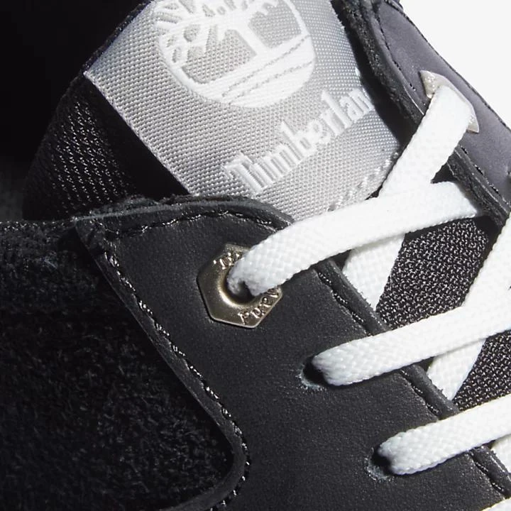 Timberland Miami Coast Leather Trainer for Women in Black 6