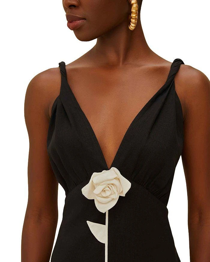 Farm Rio Rose Pipping Mini Dress 2