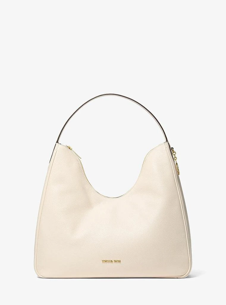 Nayla Medium Pebbled Leather Shoulder Bag