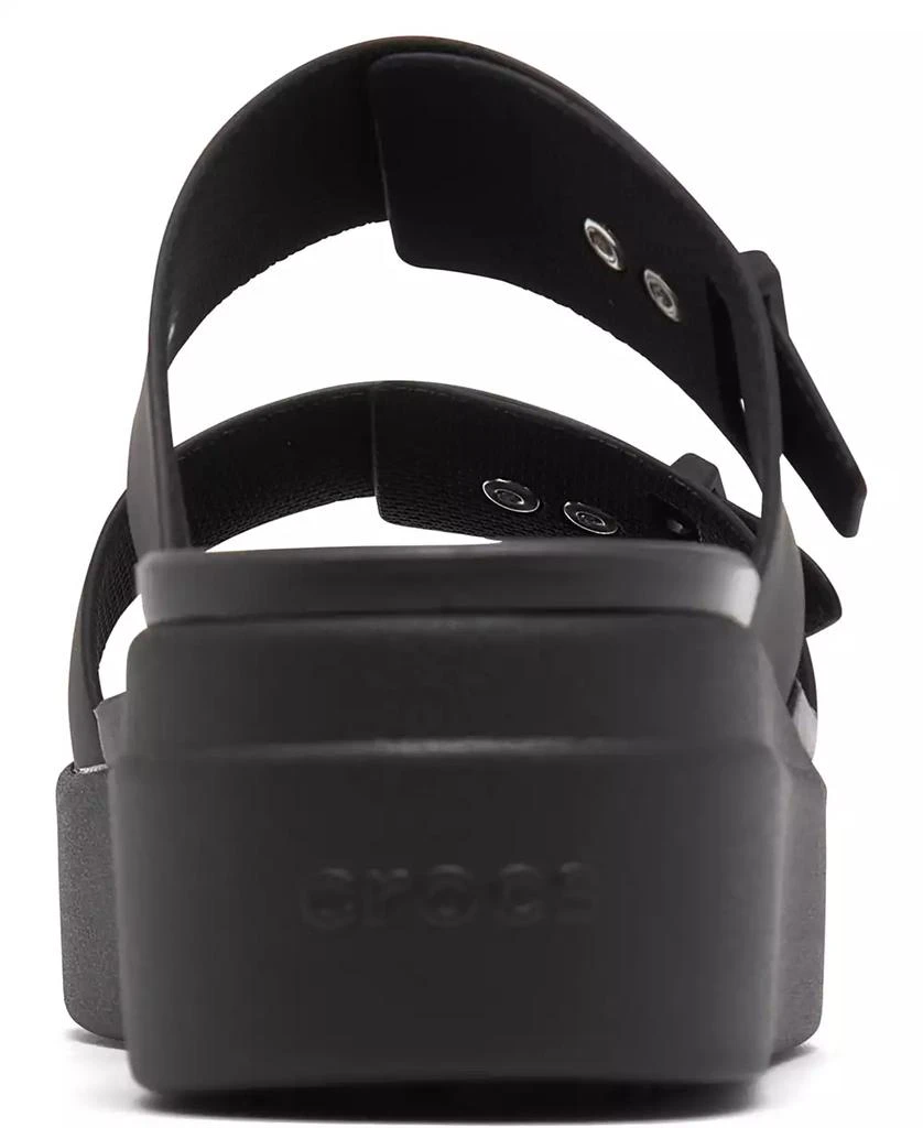 Crocs Women’s Brooklyn Low Wedge Sandals from Finish Line 4