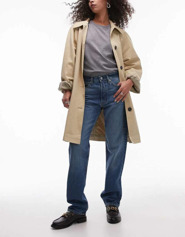 ARKET ARKET Snow straight leg jeans in dark wash blue 1