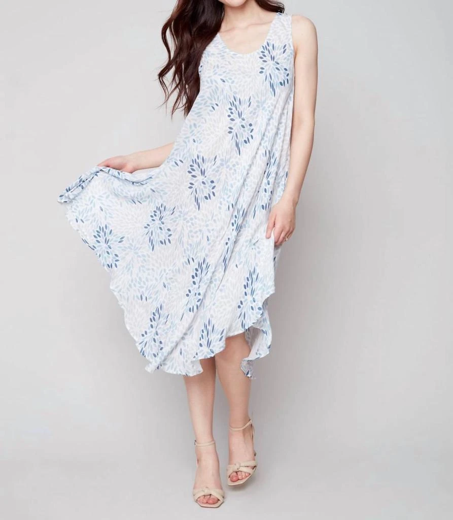 CHARLIE B Tammy Floral Dress In Kaleidoscope 1