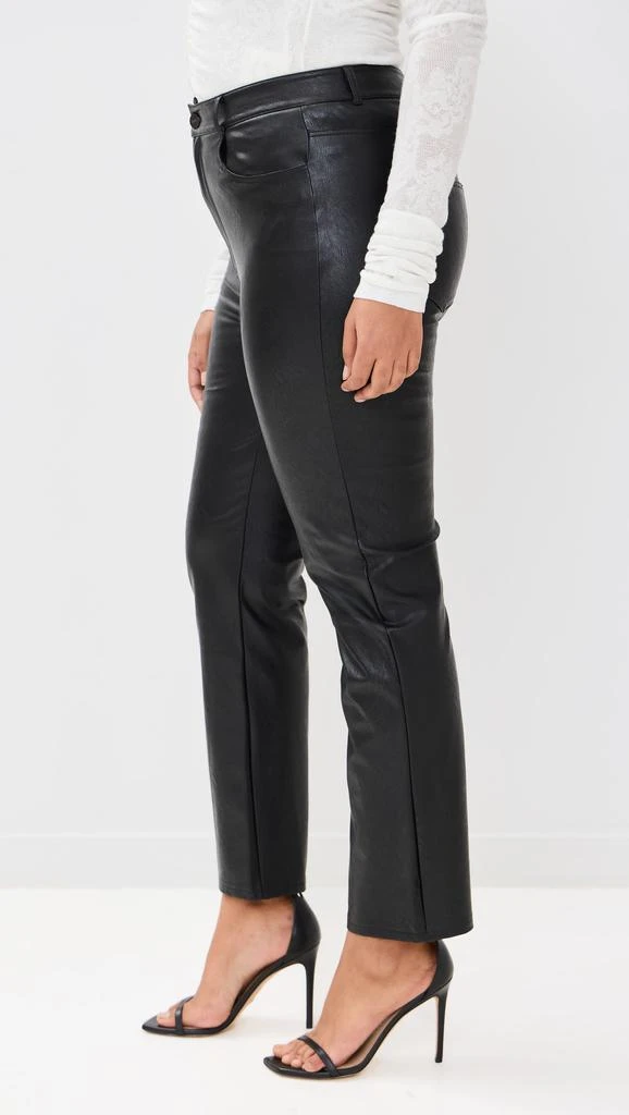 Paige Stella Faux Leather Jeans 10