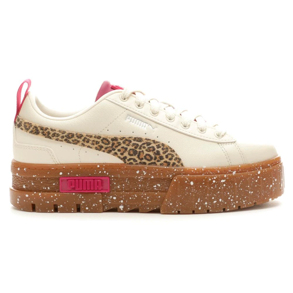 Puma Mayze Leopard-Cheetah Platform Sneakers 1