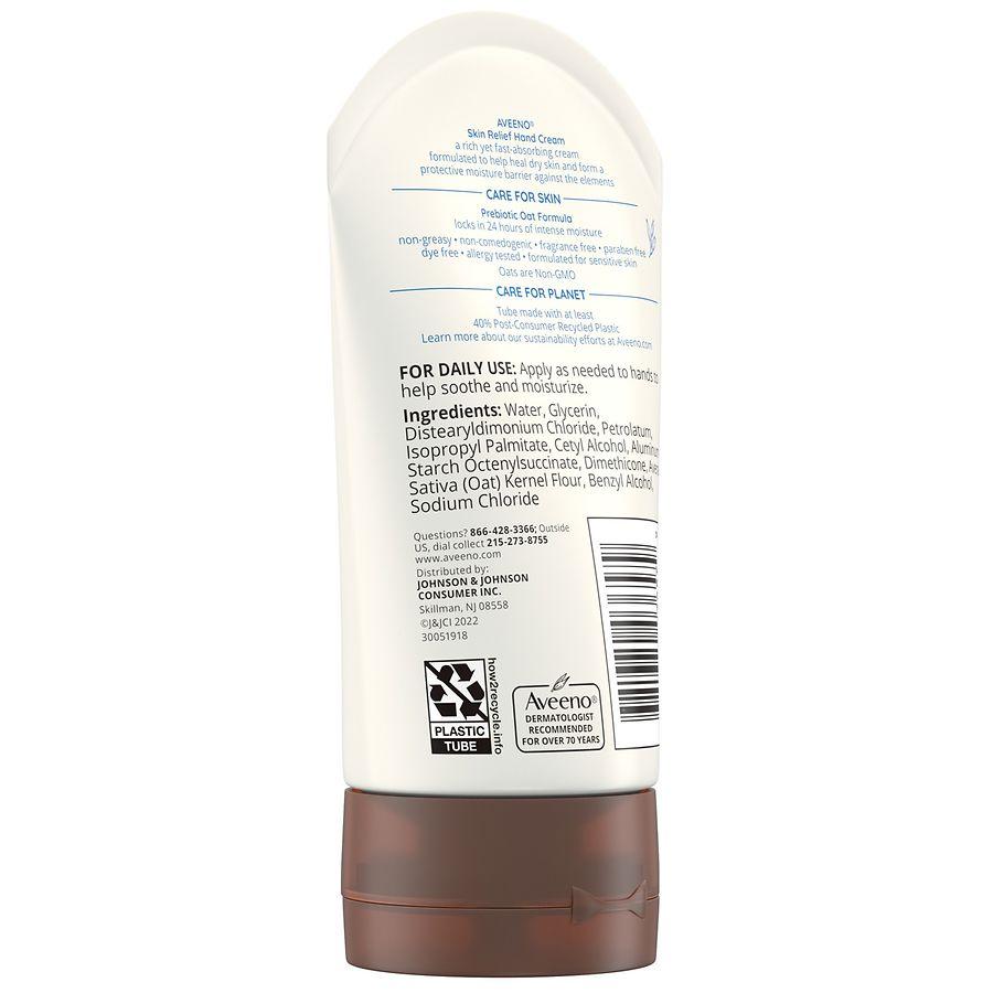 Aveeno Skin Relief Intense Moisture Hand Cream Fragrance-Free