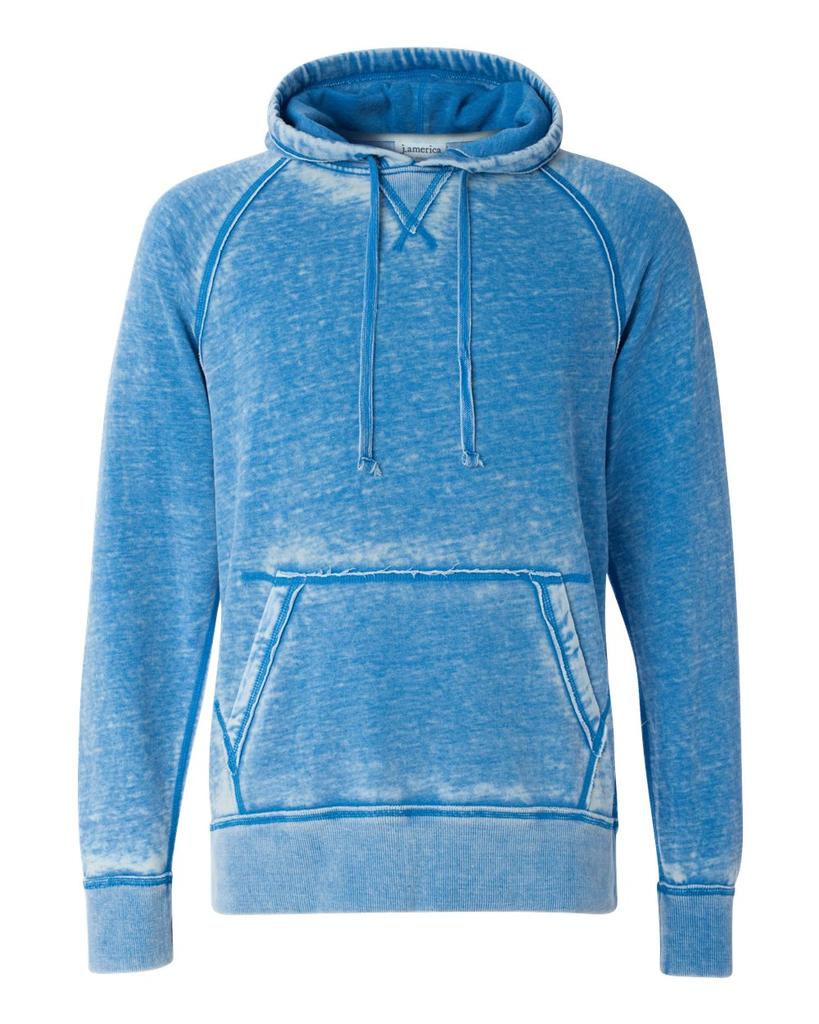 J America Men's Vintage Zen Fleece Hooded Sweatshirt