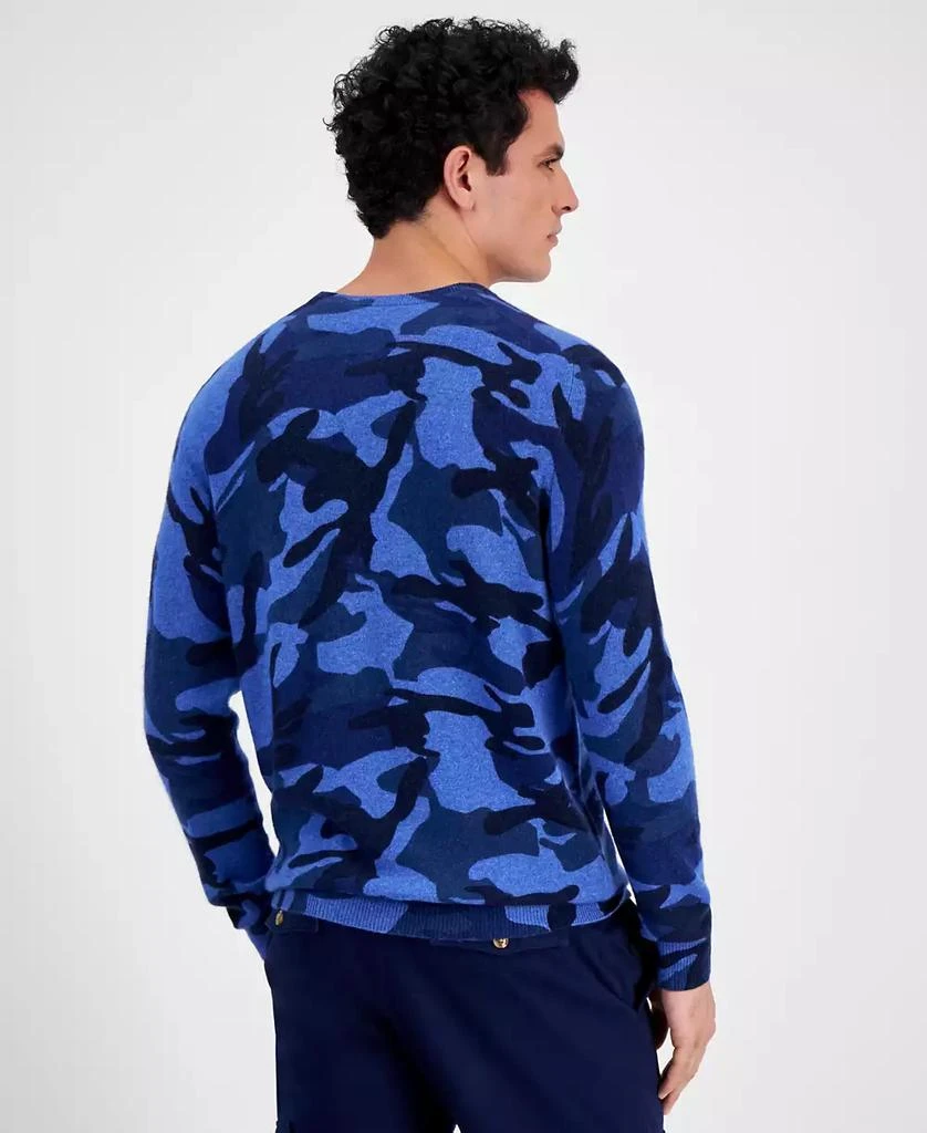 Club Room Men's Printed Camo Cashmere Sweater, Created for Macy's 4