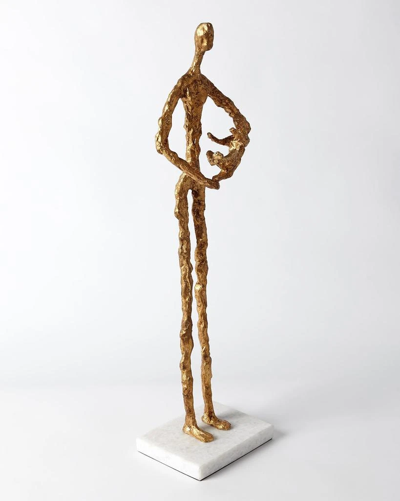 William D Scott Standing Mother Cradling Child Sculpture 2