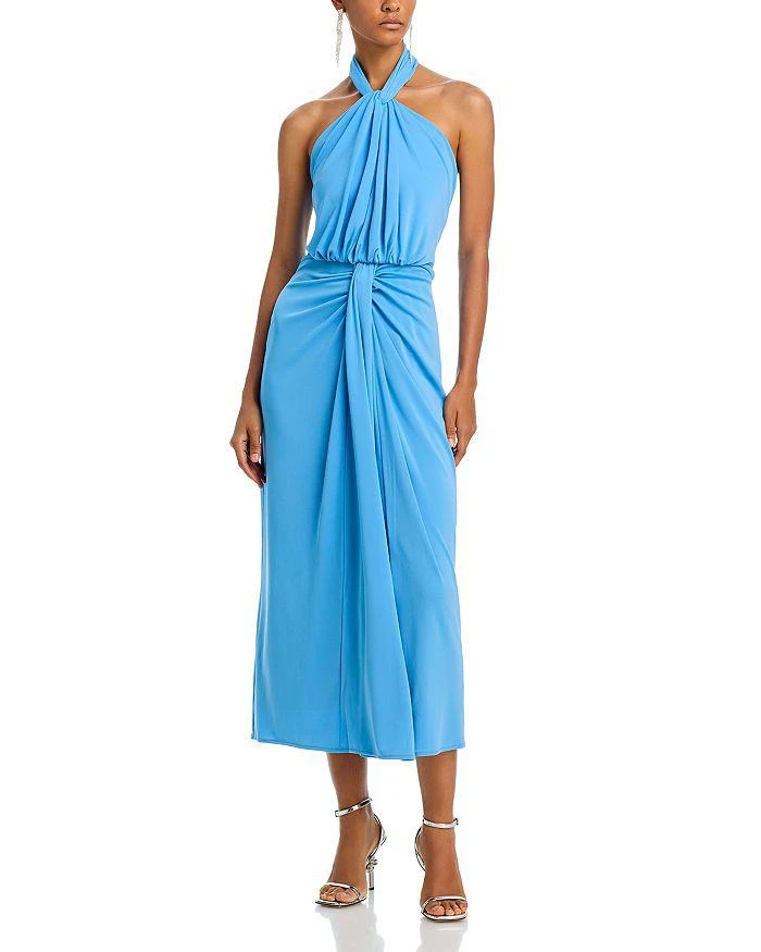 Shop Kaily Twist Halter Midi Dress on Sale at BeyondStyle  Get 70% Off Kaily  Twist Halter Midi Dress with Limited-Time Flash Deals, Exclusive Discounts,  and Special Offers. Enjoy Unbeatable Savings on
