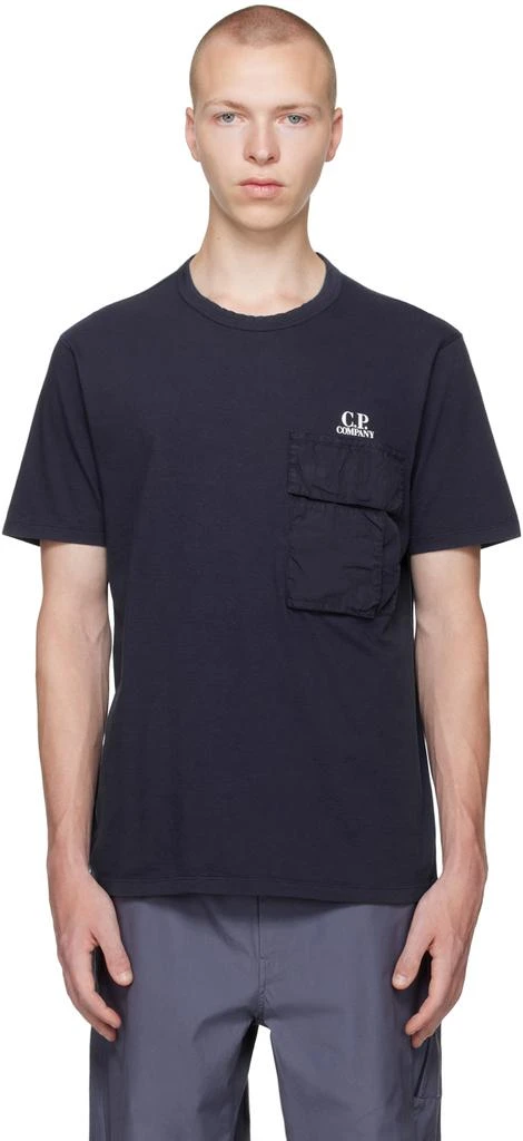 C.P. Company Navy Pocket T-Shirt 1