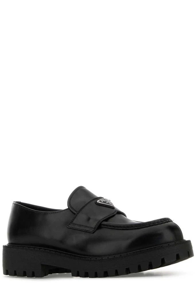 Prada Prada Logo Plaque Slip-On Loafers 2