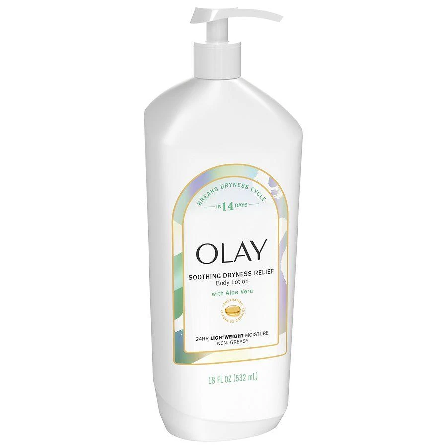 Olay Hand & Body Lotion Soothing Dryness Relief with Aloe Vera 2