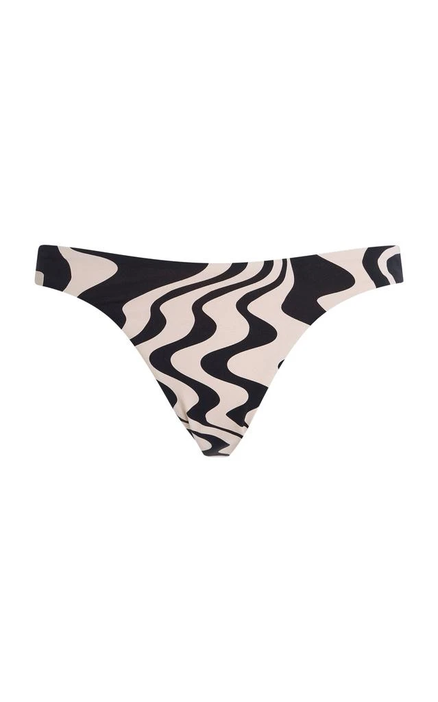 Oas Oas - Nero Verve Solis Bikini Bottom - Black/white - XS - Moda Operandi 1