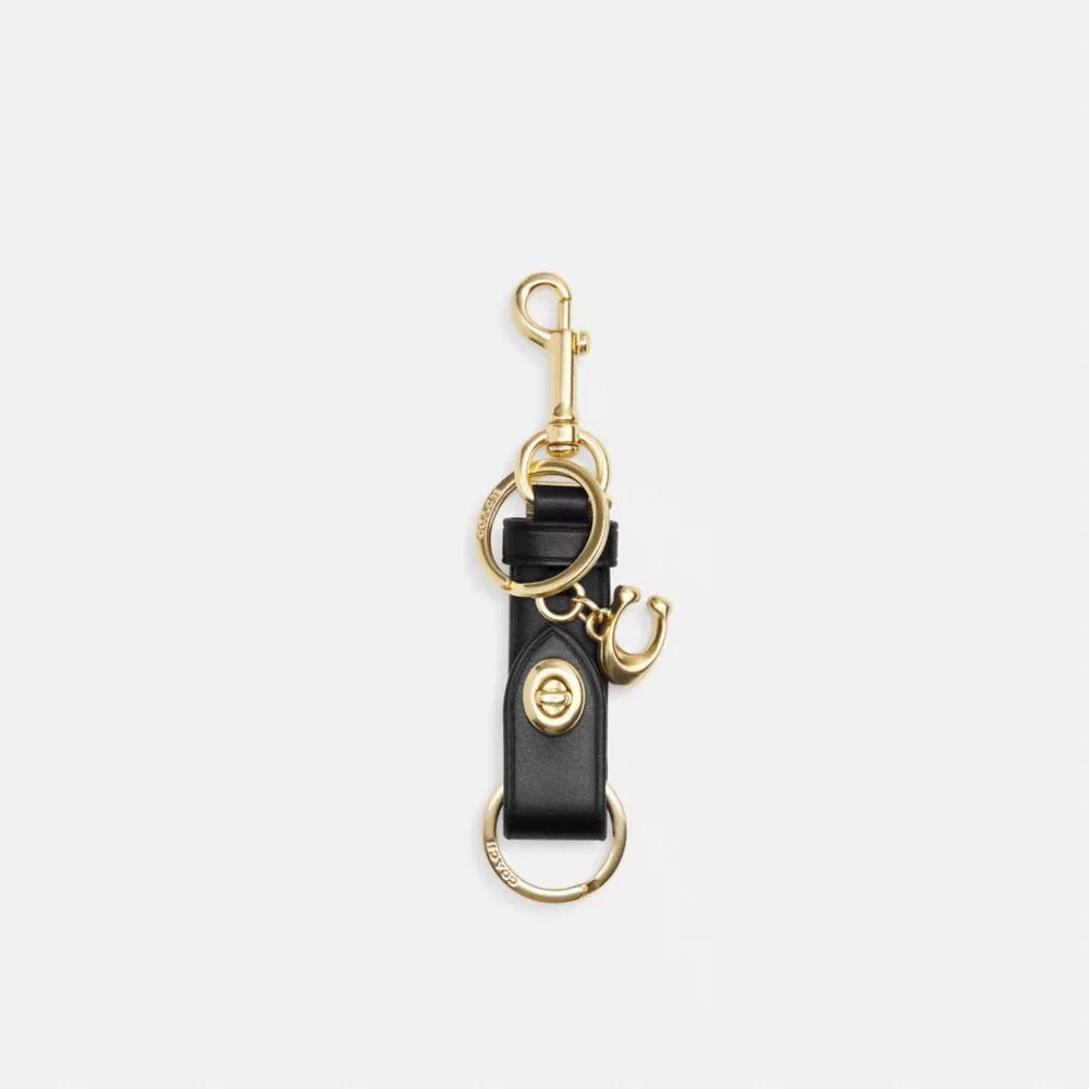 COACH® Trigger Snap Bag Charm 1