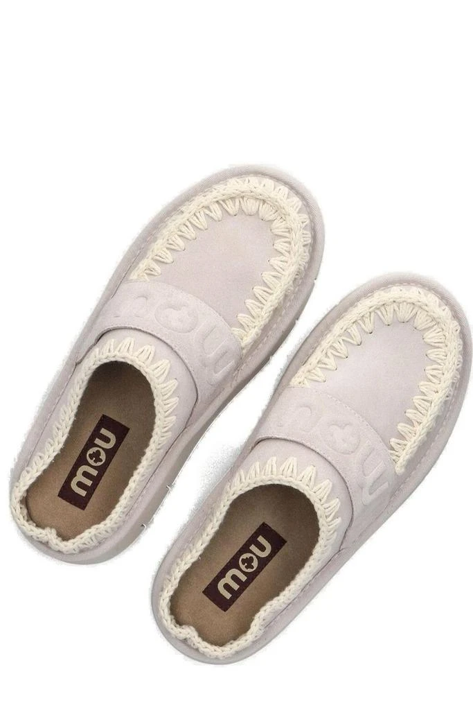 Mou Mou Logo Embossed Bounce Clogs 4