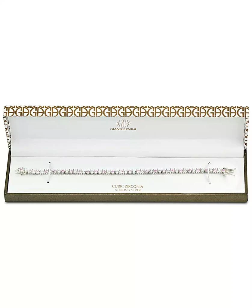Giani Bernini Blue Cubic Zirconia Tennis Bracelet in Sterling Silver, Created for Macy's 2