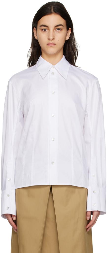 Wooyoungmi White Slit Shirt