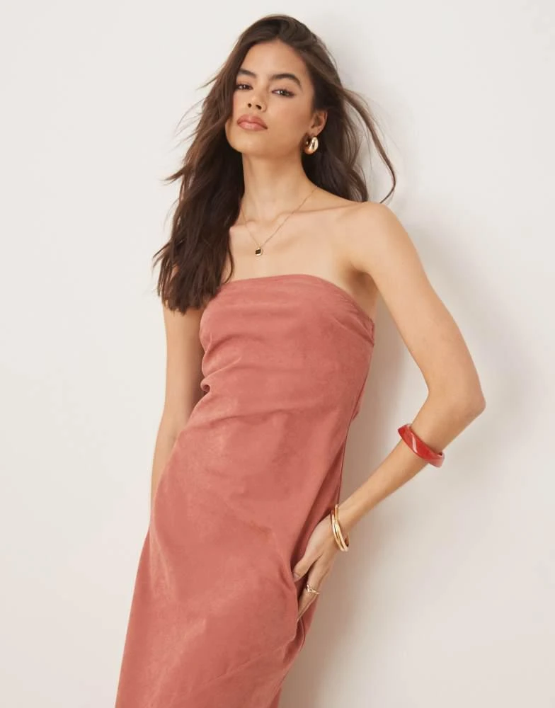 green emerald velvet dress Embellished Bandeau Cowl Neck Maxi Dress in Light Blue - 6 main image 0