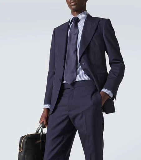 Tom Ford Bengal stripe cotton-blend shirt 5