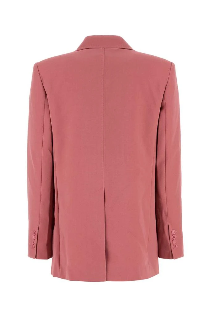 Max Mara PINK WOOL LAMELLA BLAZER 2