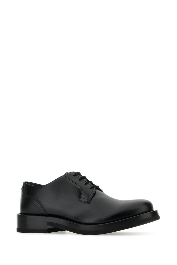 Valentino Black leather lace-up shoes 1