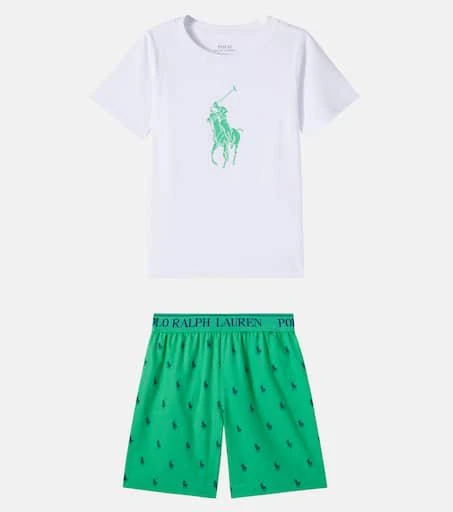 Ralph Lauren Printed cotton jersey pajama set 4