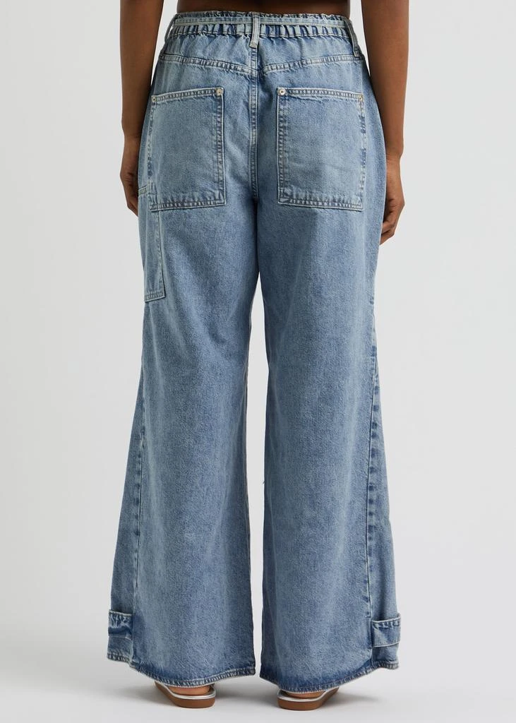 Free People CRVY Outlaw wide-leg jeans  3
