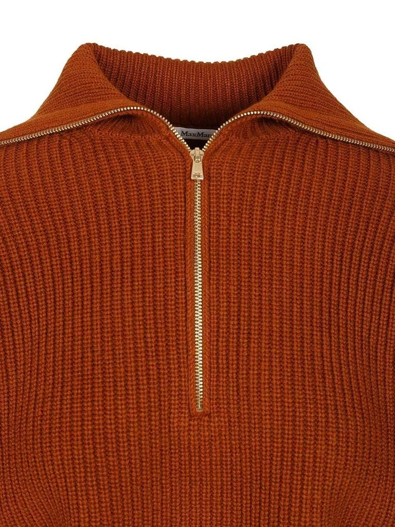 Max Mara Max Mara Nadar Quarter-Zip Knitted Jumper 4