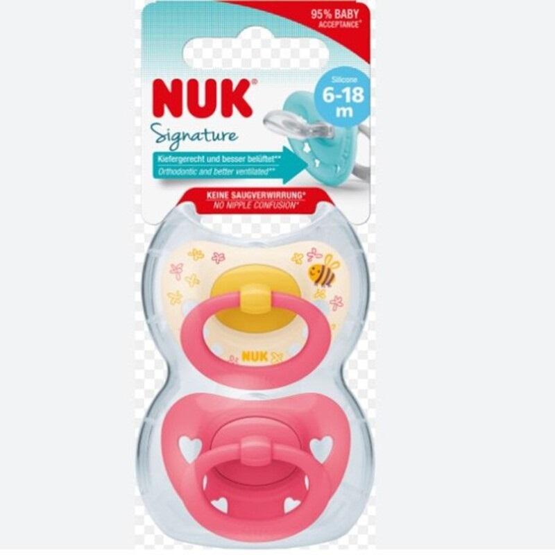 NUK NUK - Signature Baby Dummy (6 - 18 months)