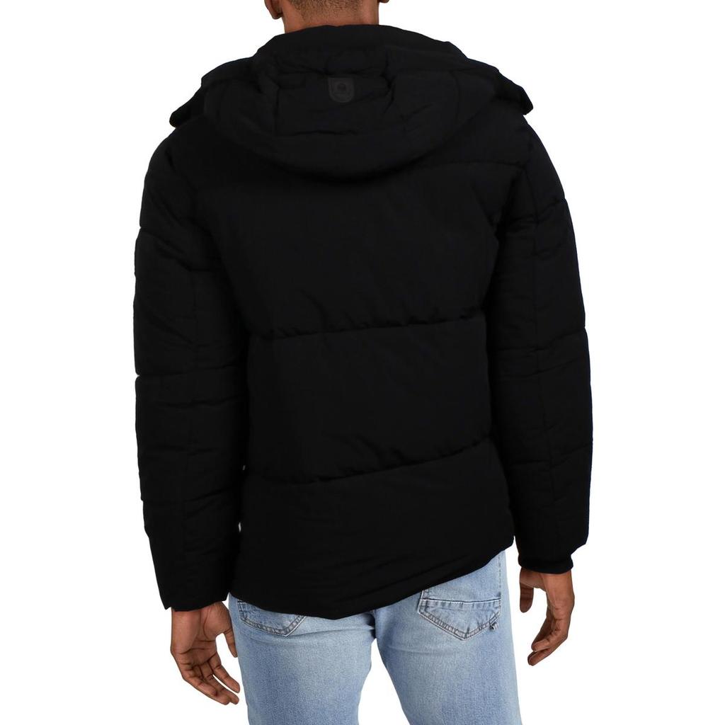 Outdoor Mens Stretch Quilted Quilted Coat