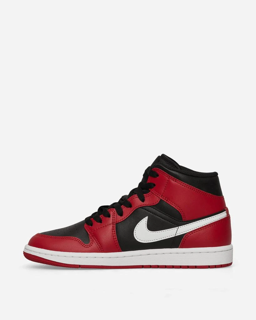 Jordan Air Jordan 1 Mid Sneakers Black / Gym Red / White 3