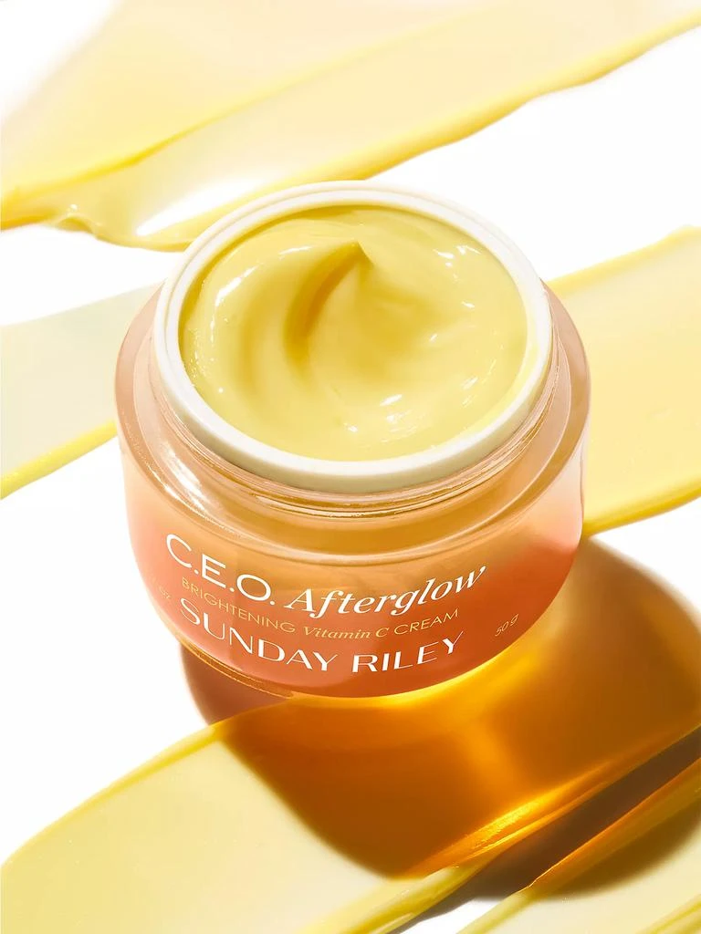 Sunday Riley C.E.O. Afterglow Brightening Vitamin C Moisturizer 5
