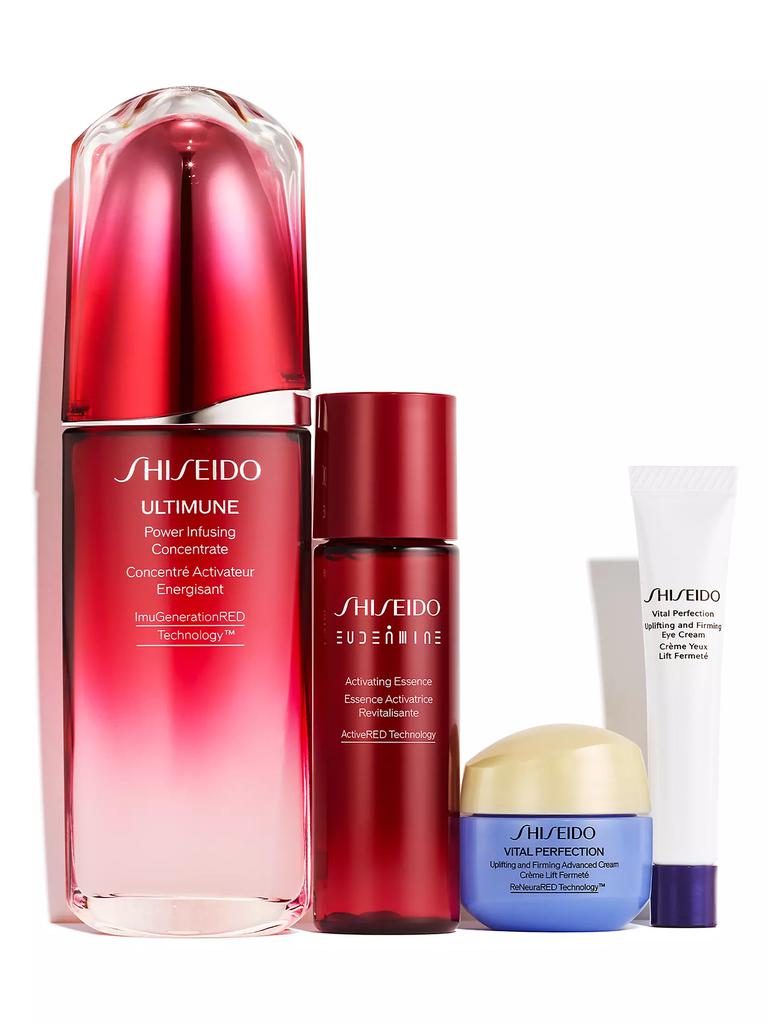 Shiseido Radiance-Boosting 4-Piece Regimen Set