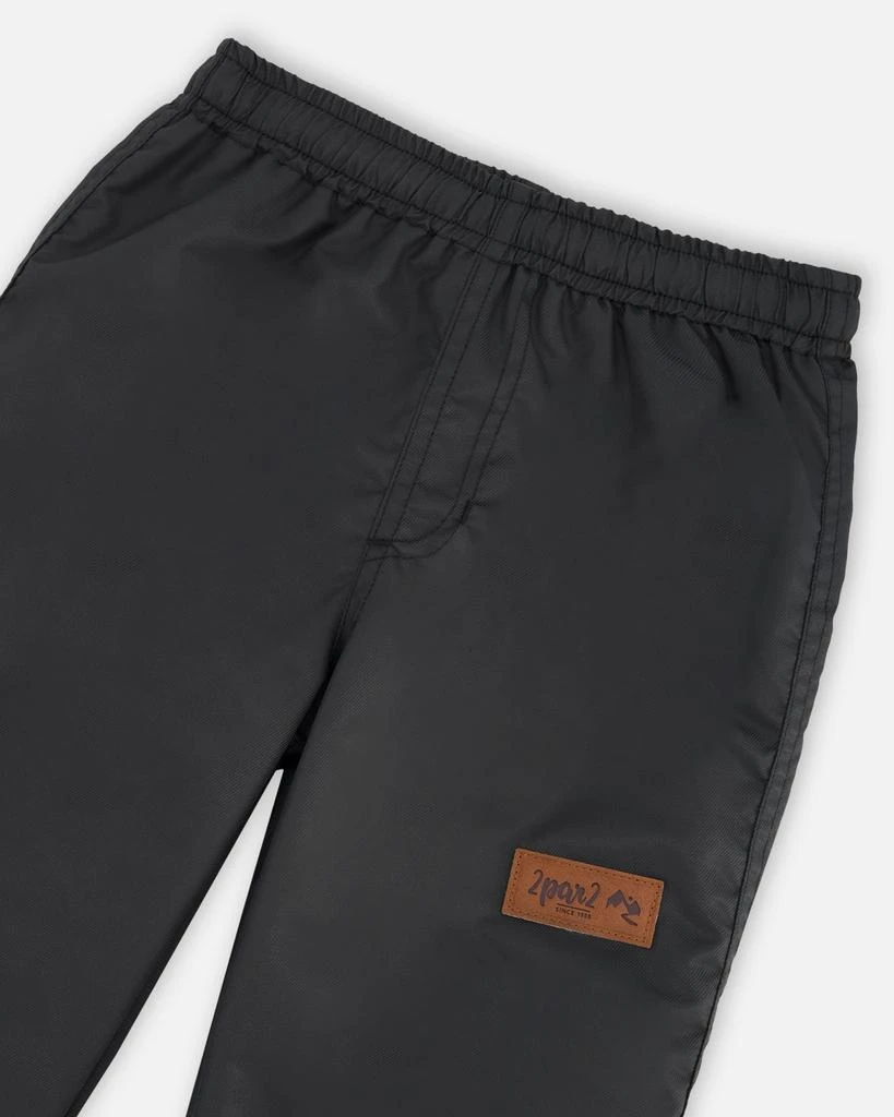 Deux par Deux Splash Pants in Recycled Polyester Black 3
