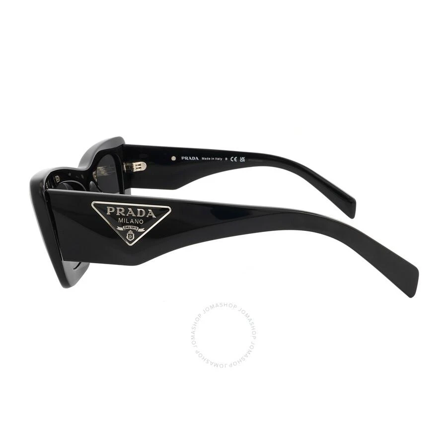 Prada Open Box - Prada Dark Grey Cat Eye Ladies Sunglasses PR 13ZSF 1AB5S0 52 3