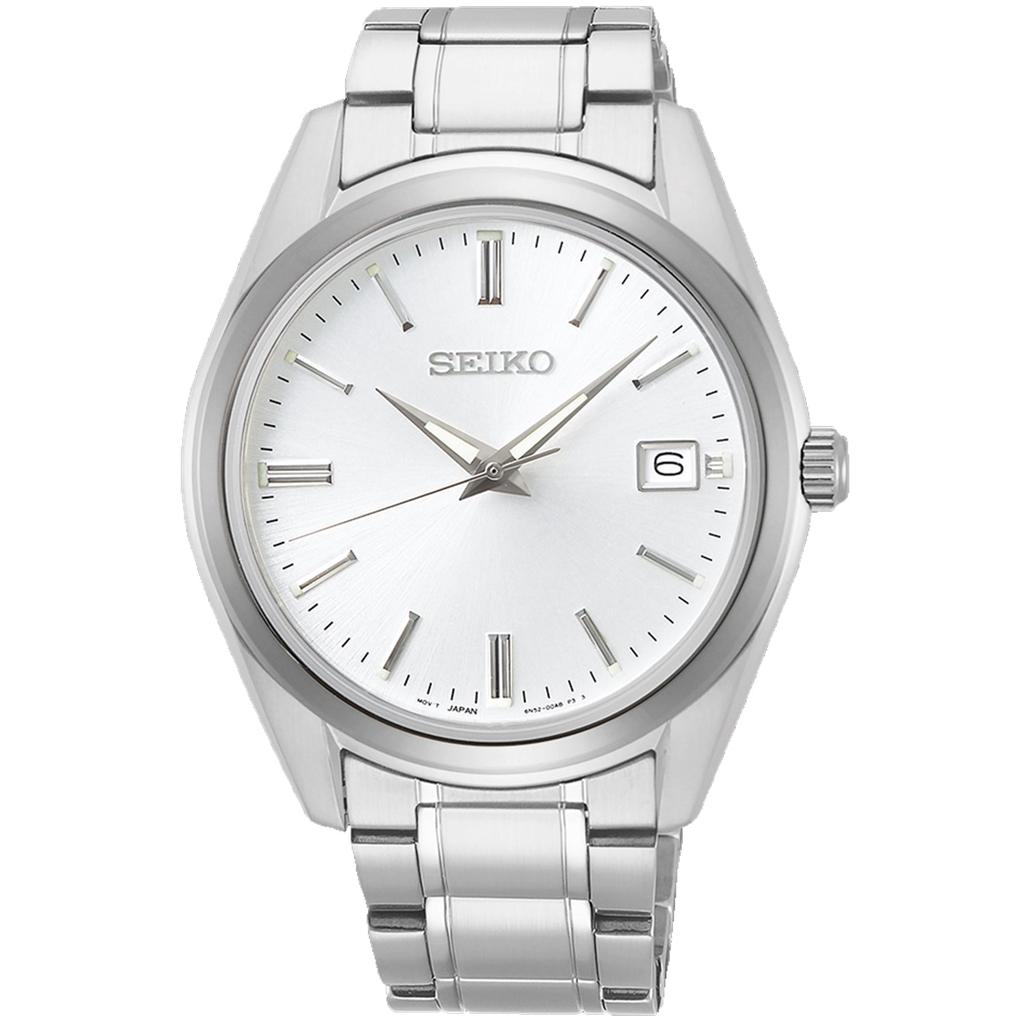 Seiko Men's Essentials Silver Dial Watch