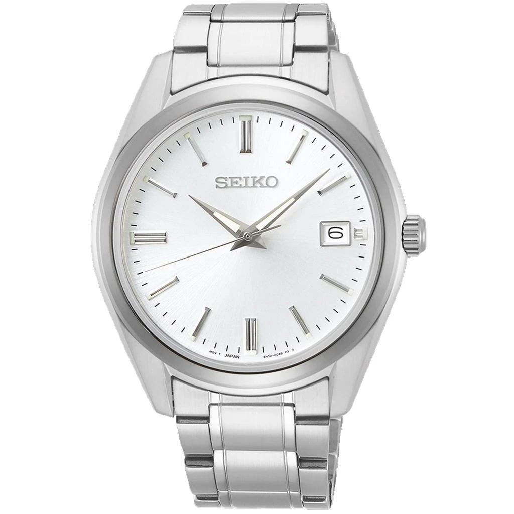 Seiko Men's Essentials Silver Dial Watch 1