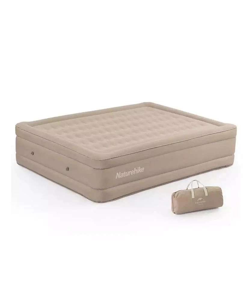 Naturehike Durable Queen Air Mattress, Raised Comfort Blow Up Mattress for Kids 
Adults, Inflatable Bed with Storage Bag for Home, Travel 
Camping (no Pump)