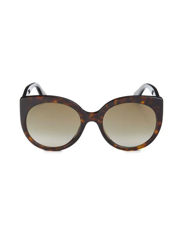 Gucci 55MM Oval Sunglasses 1