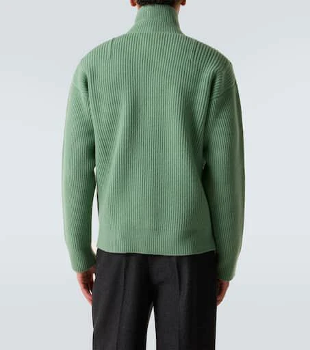 Jil Sander Wool zip-up cardigan 4