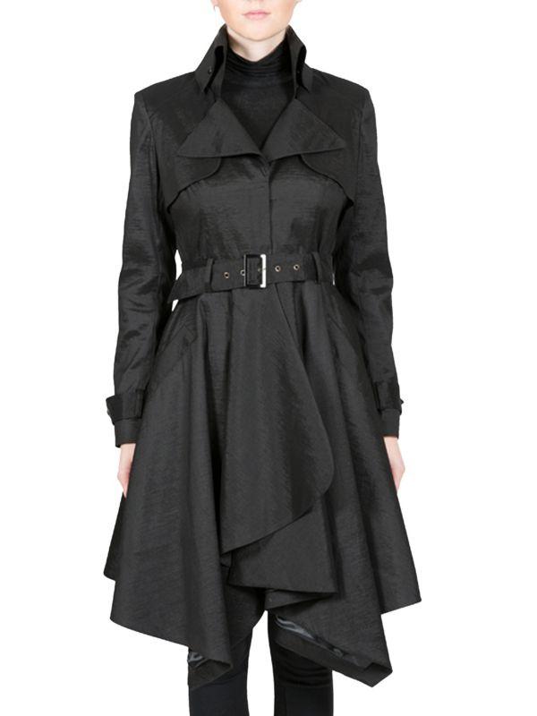 BELLE FARE Hanky Belted Trench Coat