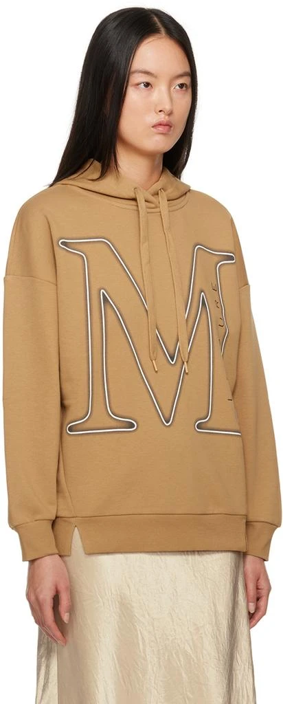 Max Mara Leisure Brown Printed Hoodie 2