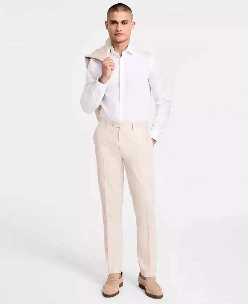 Bar III Men's Slim-Fit Linen Suit Pants, Exclusively at Macy's 1